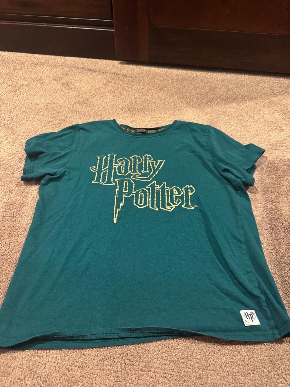 Warner Bros. Harry Potter Teal Short Sleeve Tee